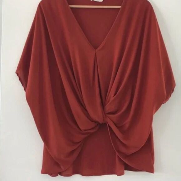 Halogen rust Dolman Sleeve new with tags from Nordstrom‘s spice to apple 3X - Picture 1 of 8